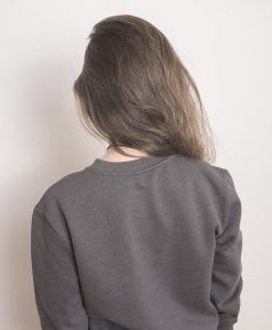 Big in Japan Sweater Dark Grey Women