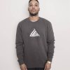 Triangle Logo Sweater Dark Grey Men