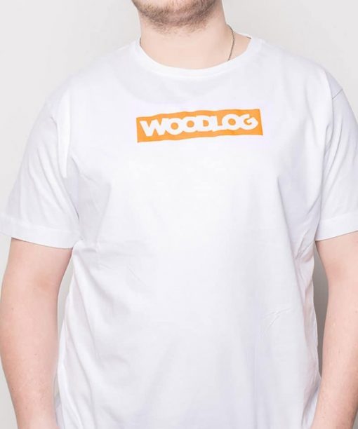 Woodlog Boxed Neon Shirt White Men